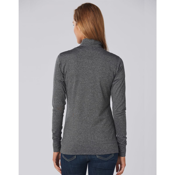 Ladies' Half Zip L/S Sweat Top