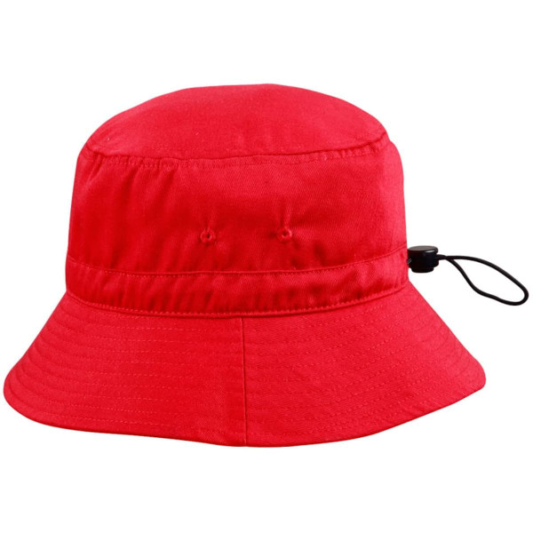 Bucket hat with toggle