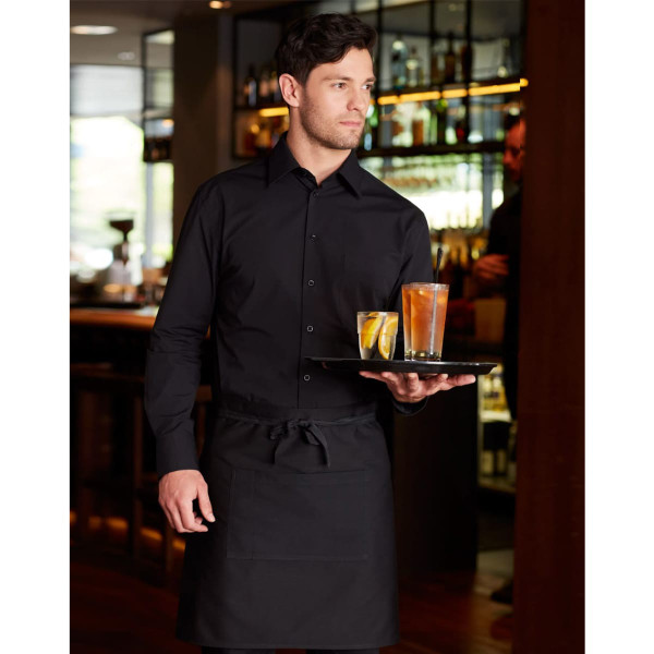 Men's Cotton/Poly Stretch L/S Shirt