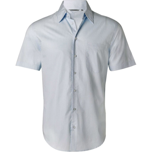 Men's Self Stripe S/S Shirt
