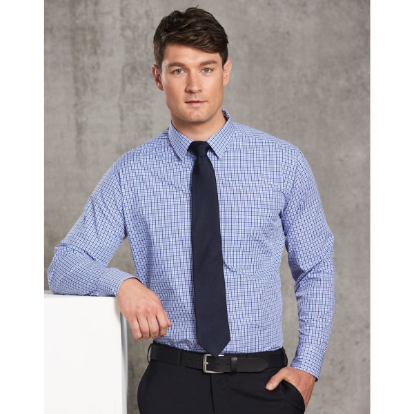 Men's Two Tone Check L/S Shirt