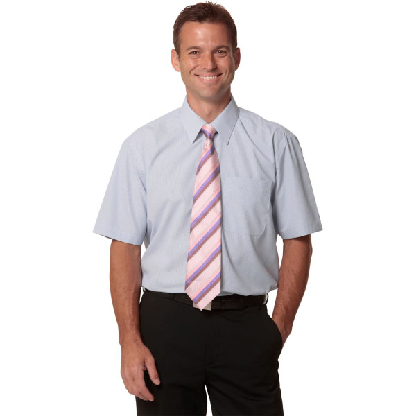 Men's Mini Check S/S Shirt