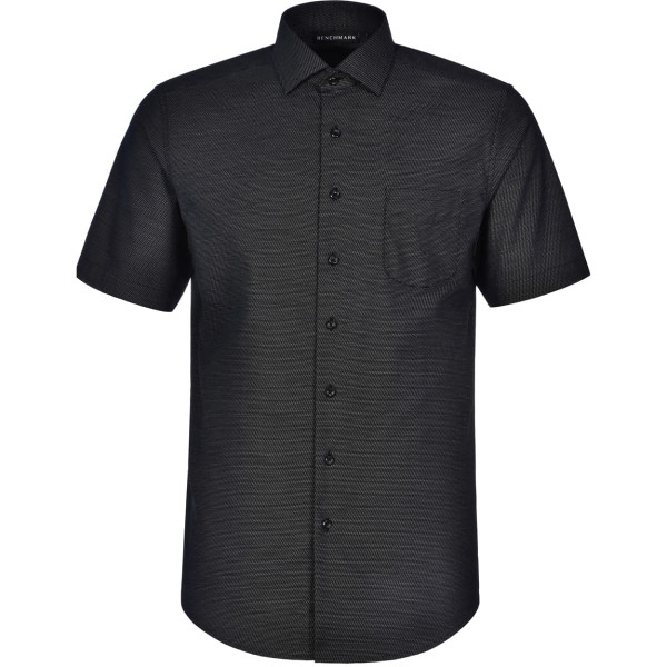 Men's Pin Dot Stretch S/S Shirt