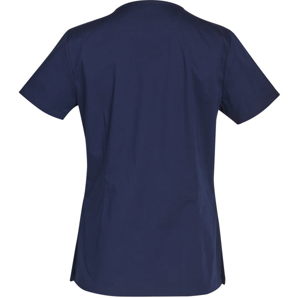 Ladies' Contrast Colour S/S Scrub Top