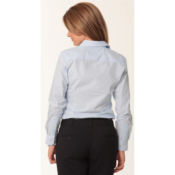 Women's Fine Stripe Long Sleeve Shirt