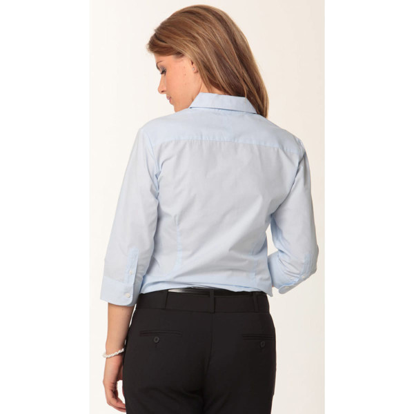 Women's Fine Stripe 3/4 Sleeve Shirt