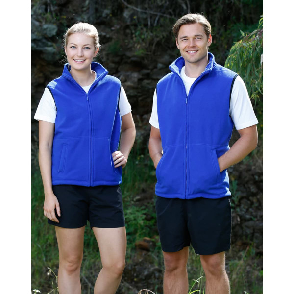 Unisex Polar Fleece Vest.