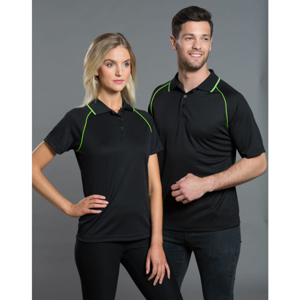mens cooldry raglan S/S polo