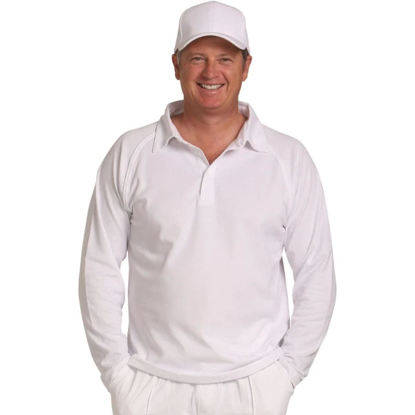 mens truedry cricket polo