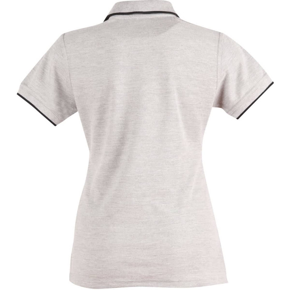 Ladies' Poly/Cotton Contrast Pique S/S Polo
