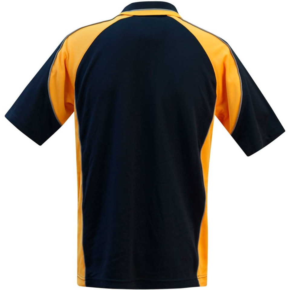 Kids' mini waffle CoolDry Polo