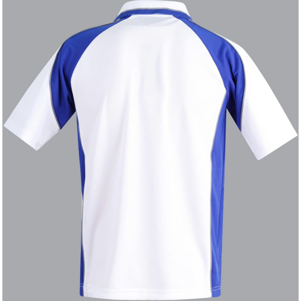 Kids' mini waffle CoolDry Polo