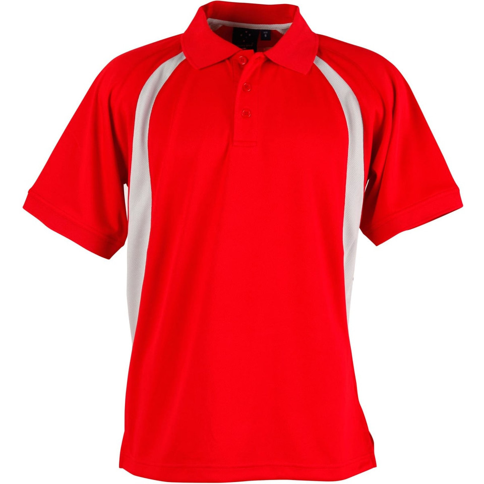 Mens CoolDry Soft Mesh Polo