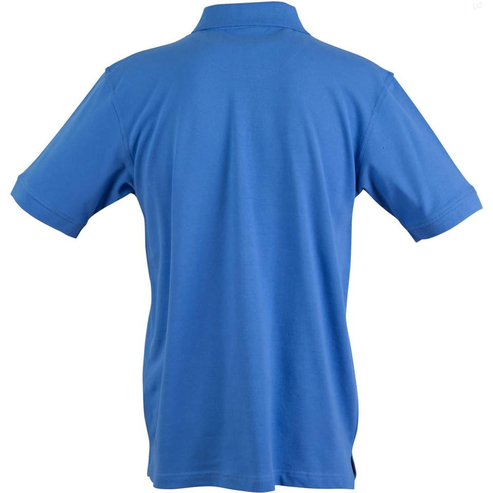Men's cotton stretch polo