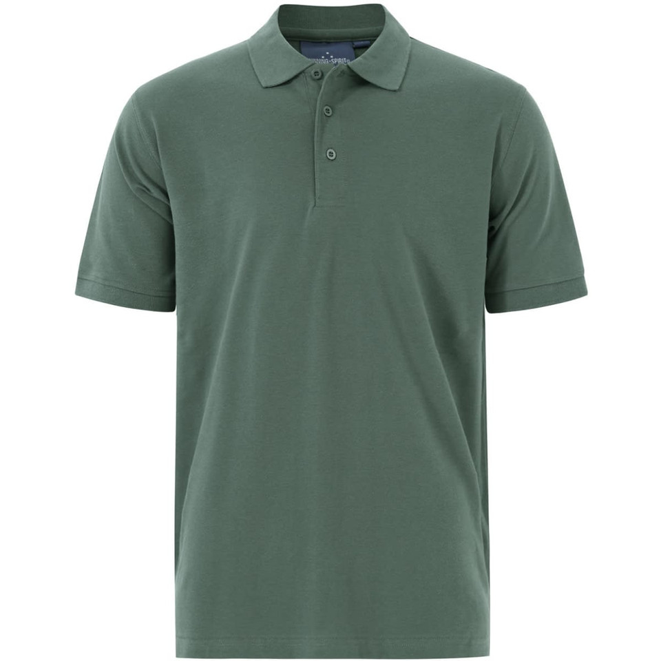 Men's cotton stretch polo