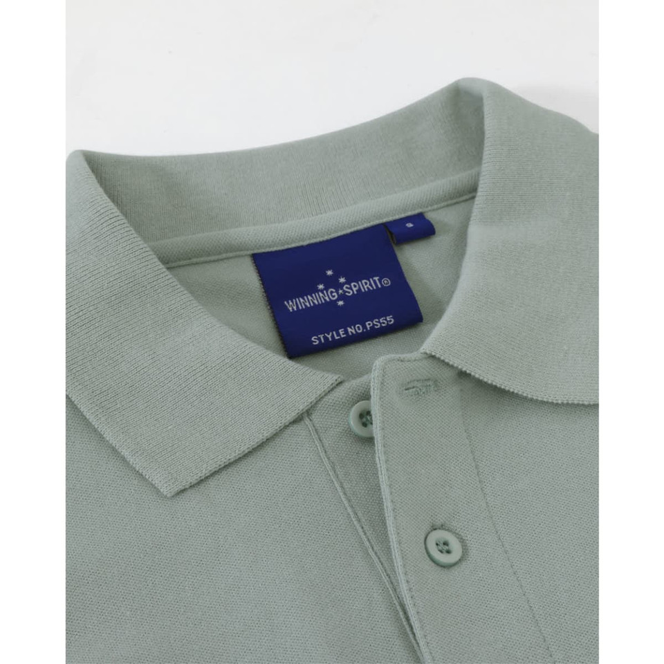 Men's cotton stretch polo