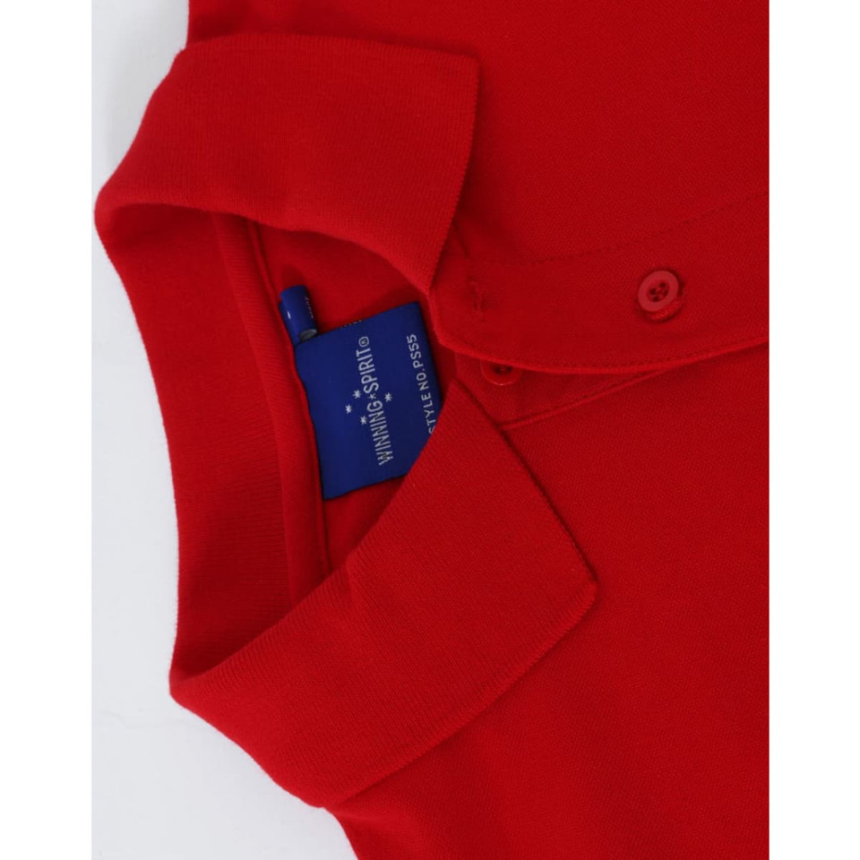 Men's cotton stretch polo