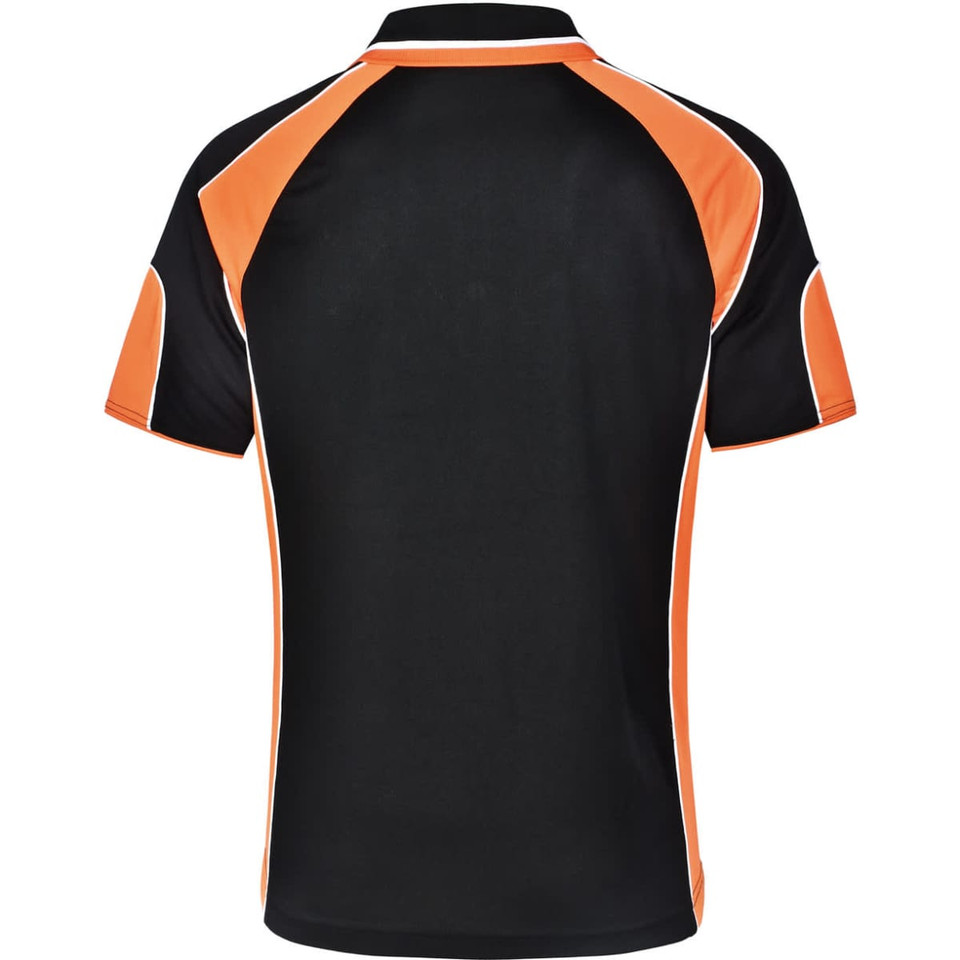 Men's Cooldry Contrast Polo With Sleeve Panel