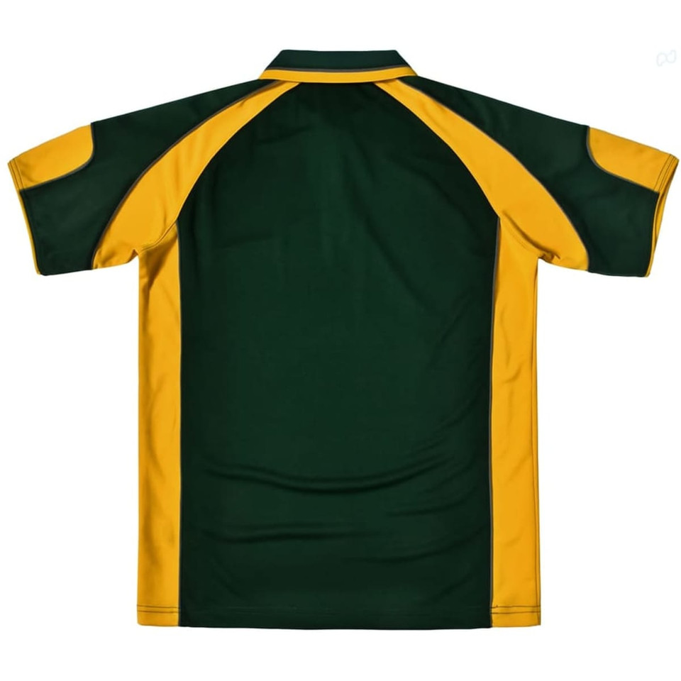 Men's Cooldry Contrast Polo With Sleeve Panel