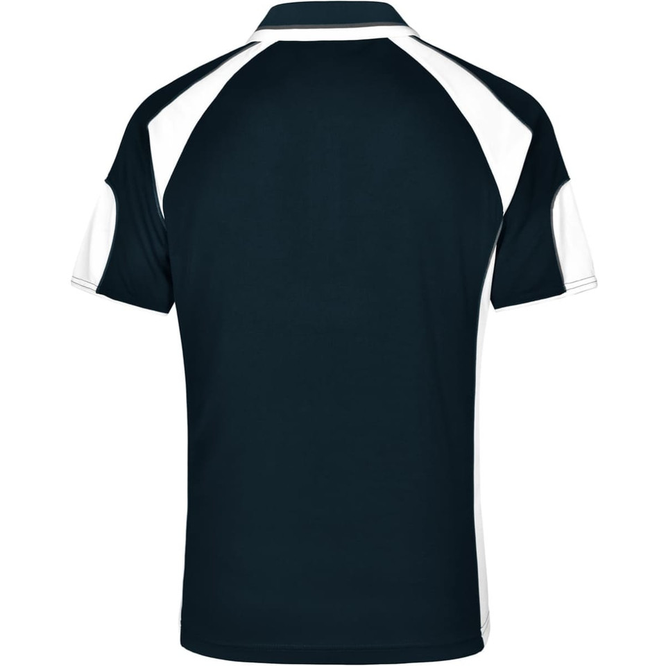 Men's Cooldry Contrast Polo With Sleeve Panel