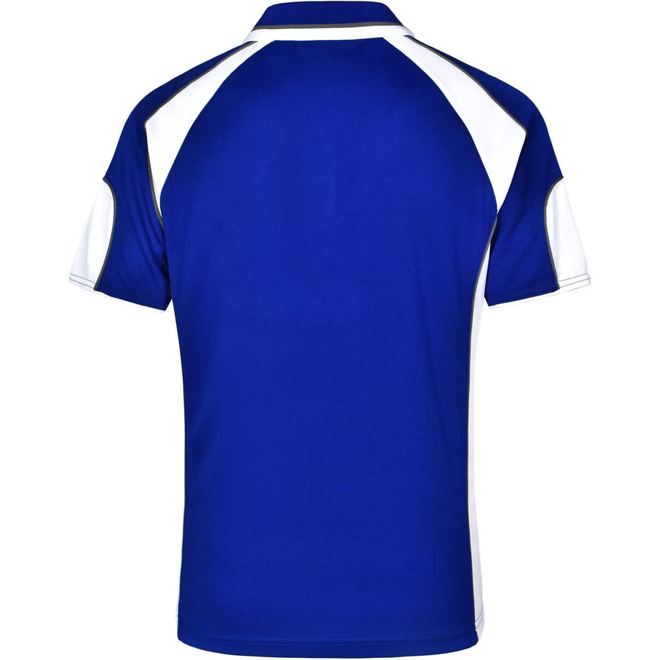Men's Cooldry Contrast Polo With Sleeve Panel