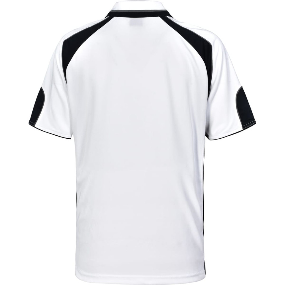 Kid's Cooldry Contrast Polo With Sleeve Panel