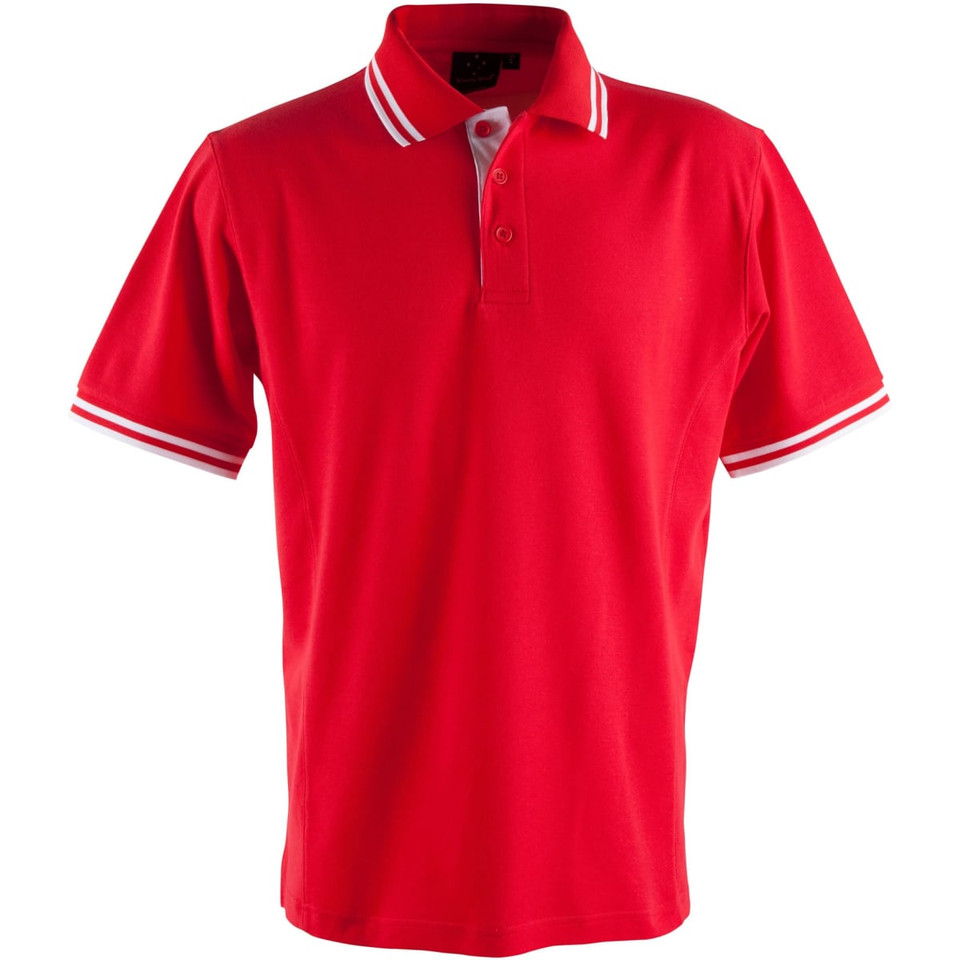 Men's Truedry Contrast S/S Polo