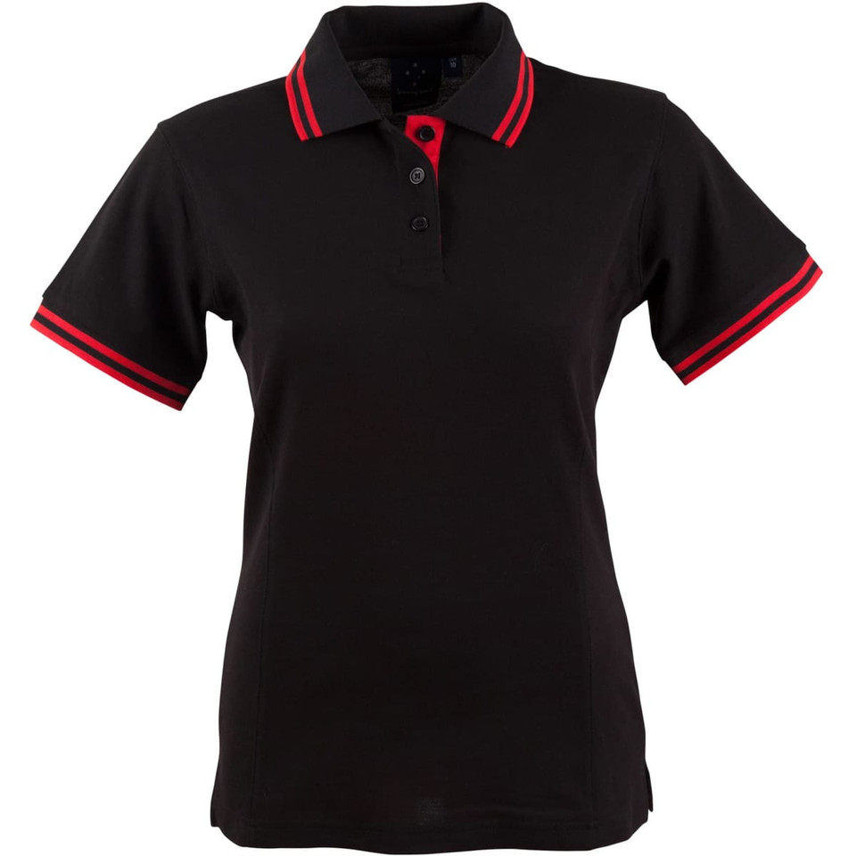 Ladies' Truedry Contrast S/S Polo