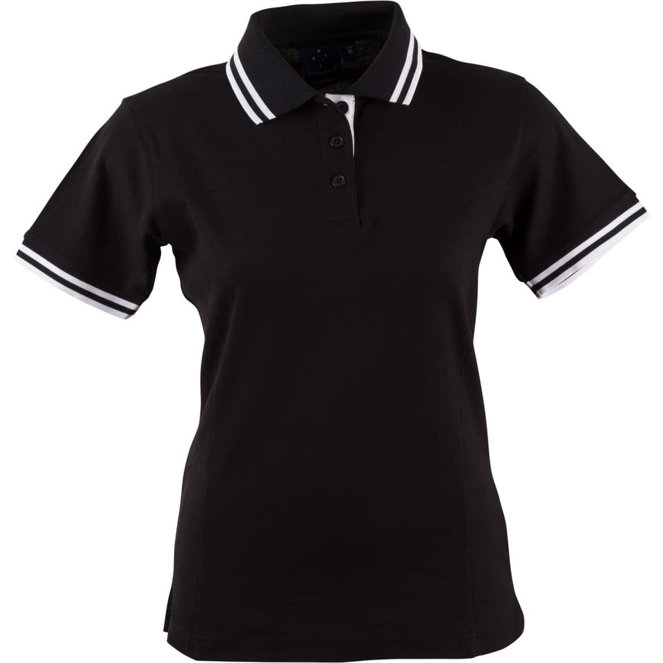 Ladies' Truedry Contrast S/S Polo