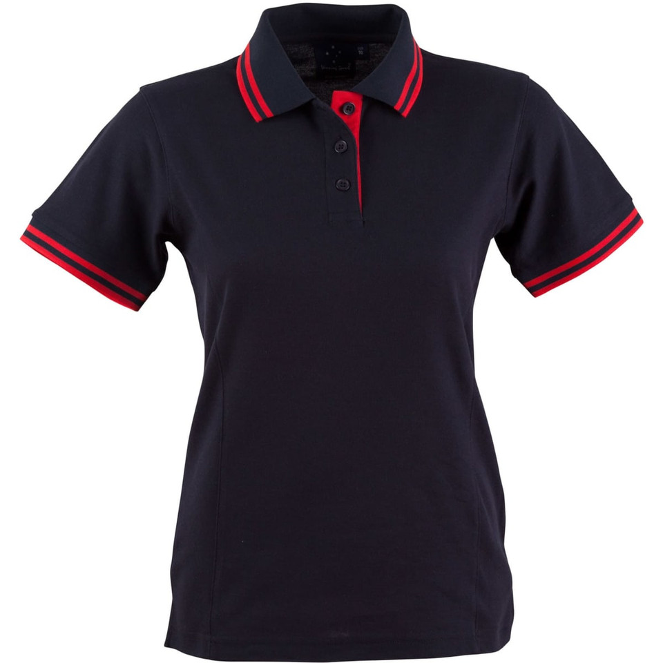 Ladies' Truedry Contrast S/S Polo