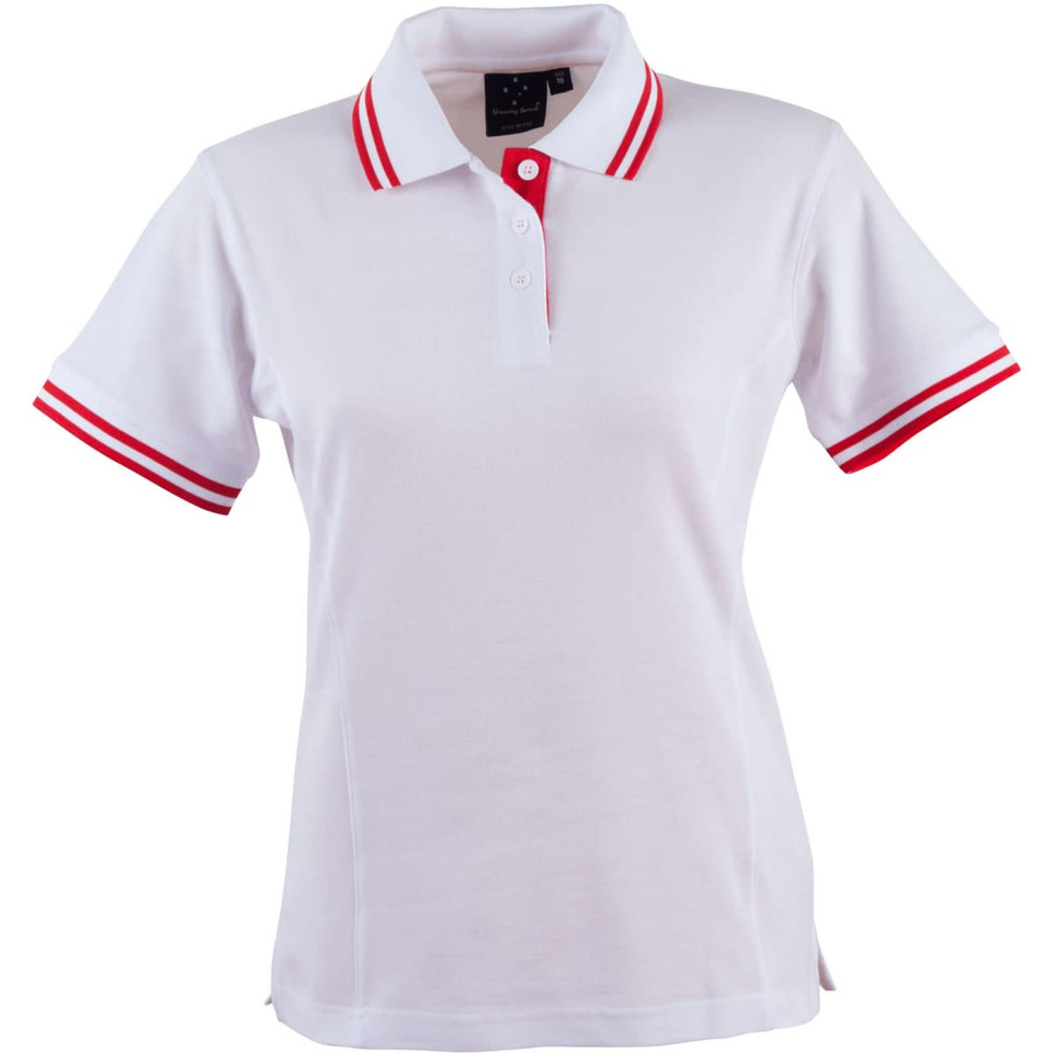 Ladies' Truedry Contrast S/S Polo