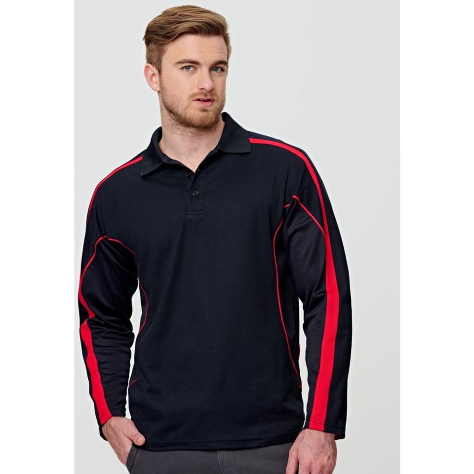 Men's TrueDry Long Sleeve Polo