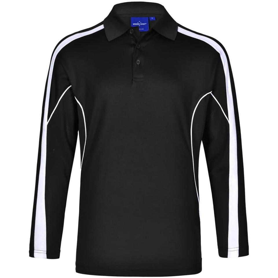 Men's TrueDry Long Sleeve Polo
