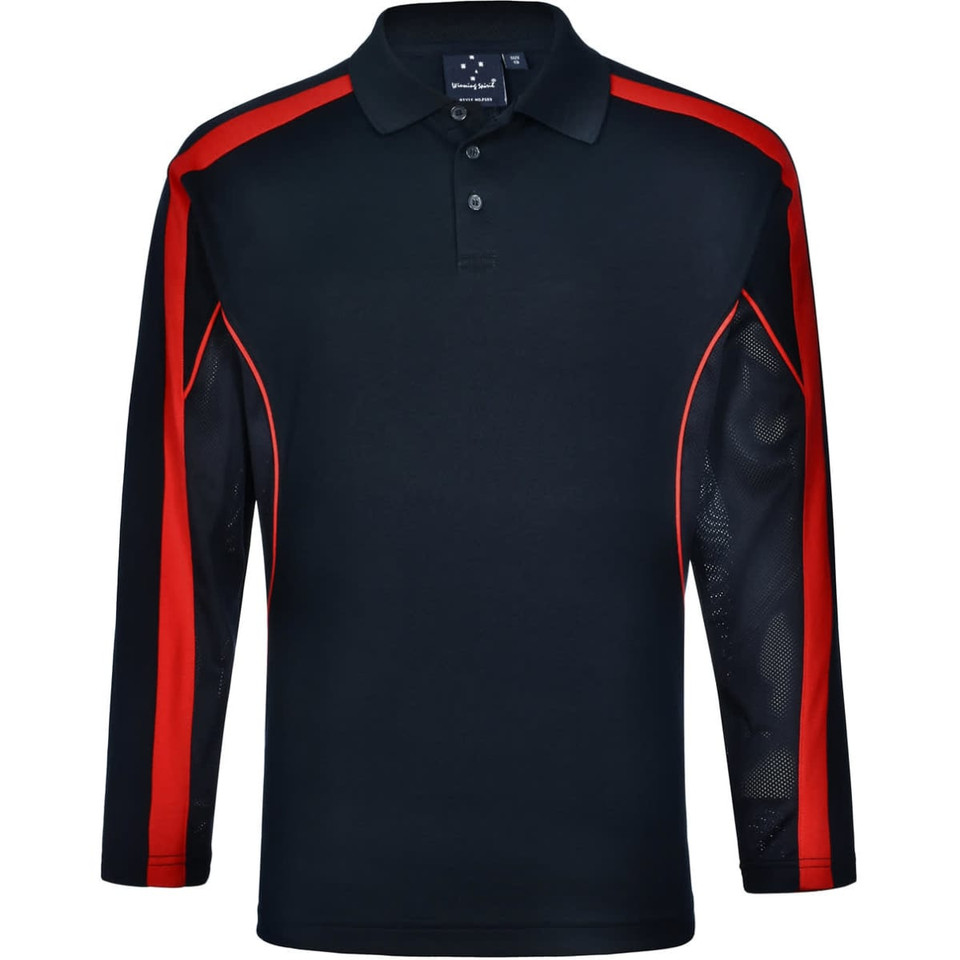 Men's TrueDry Long Sleeve Polo