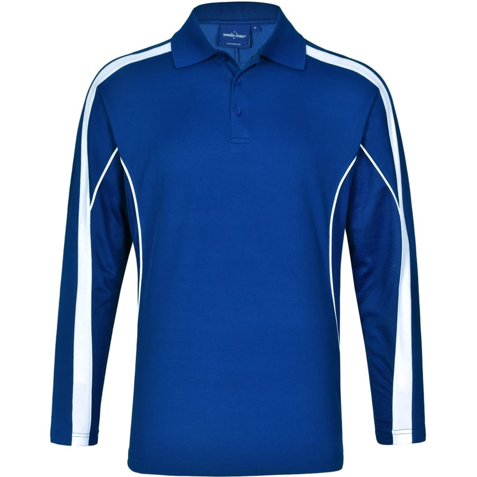 Men's TrueDry Long Sleeve Polo