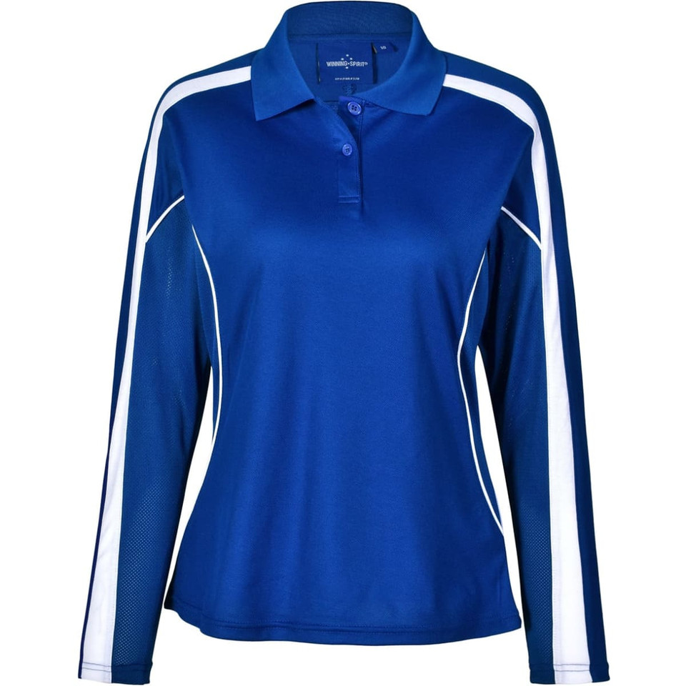 Ladies' TrueDry Long Sleeve Polo