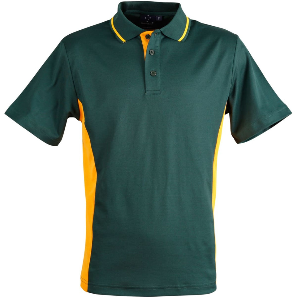 Kids' TrueDry Contrast S/S Polo