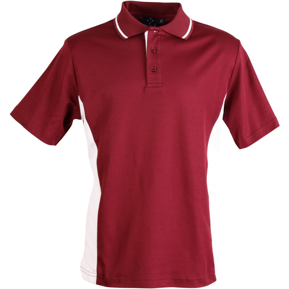 Kids' TrueDry Contrast S/S Polo