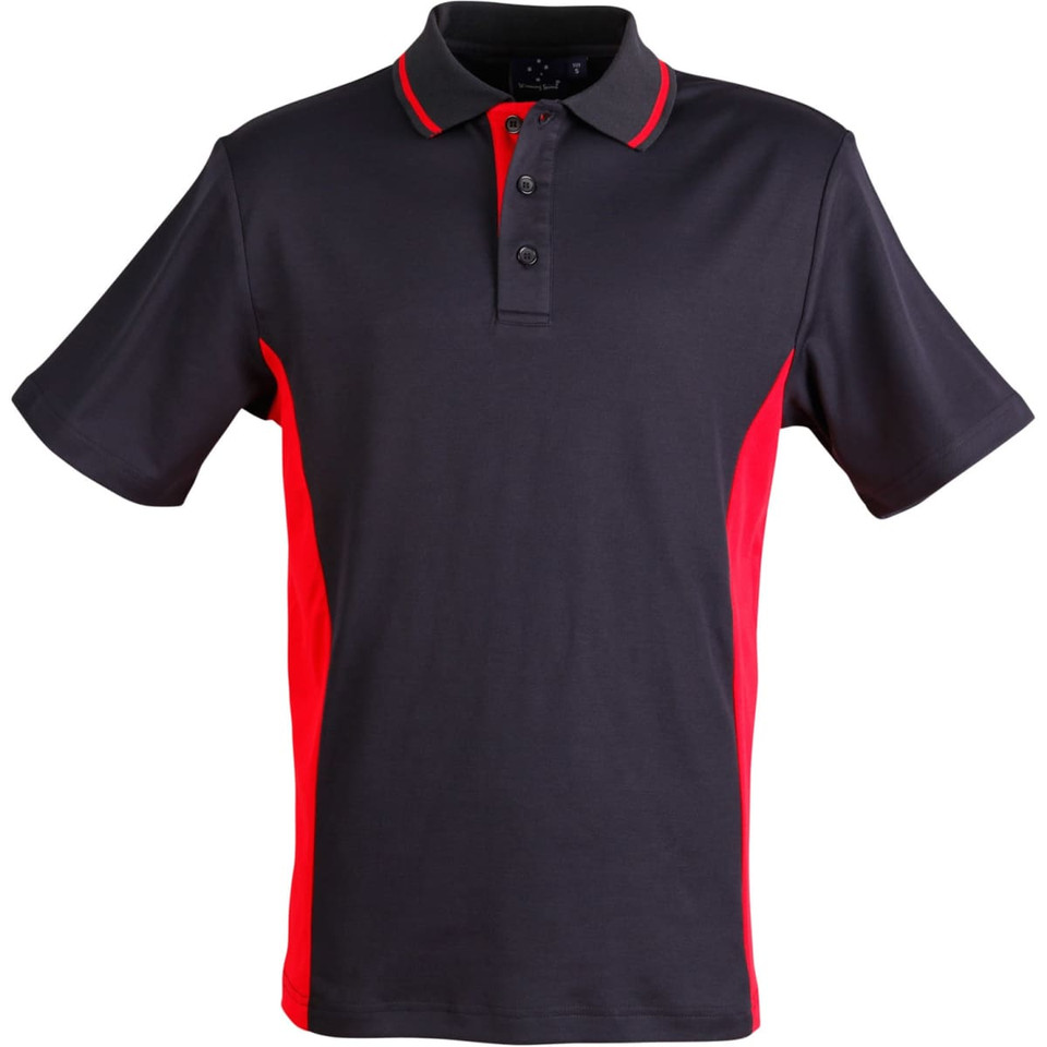 Kids' TrueDry Contrast S/S Polo
