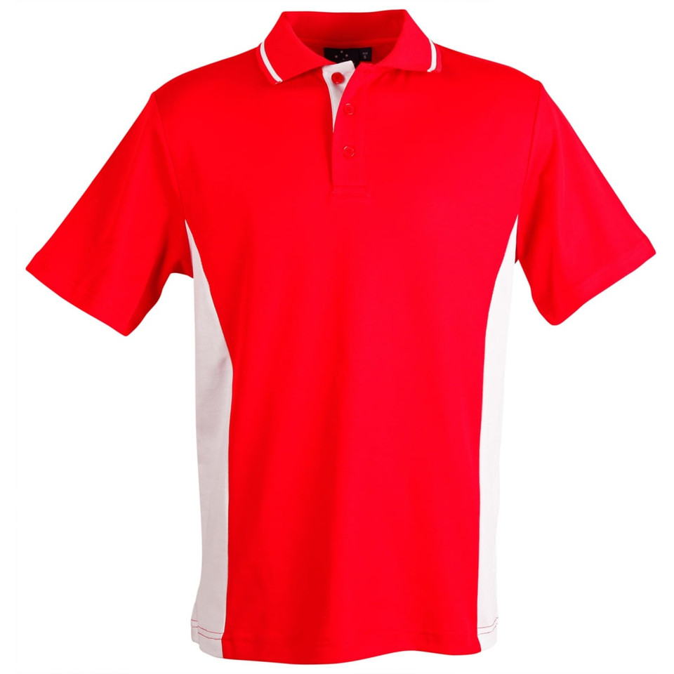 Kids' TrueDry Contrast S/S Polo