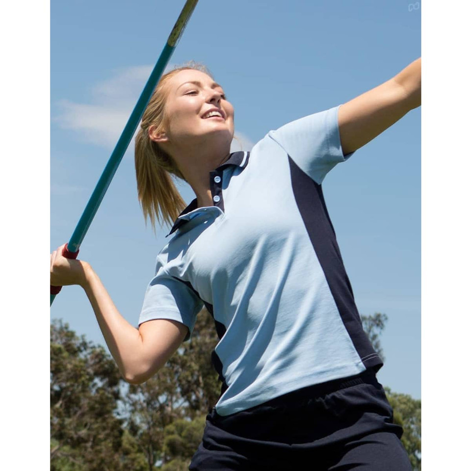 Ladies' TrueDry Contrast S/S Polo