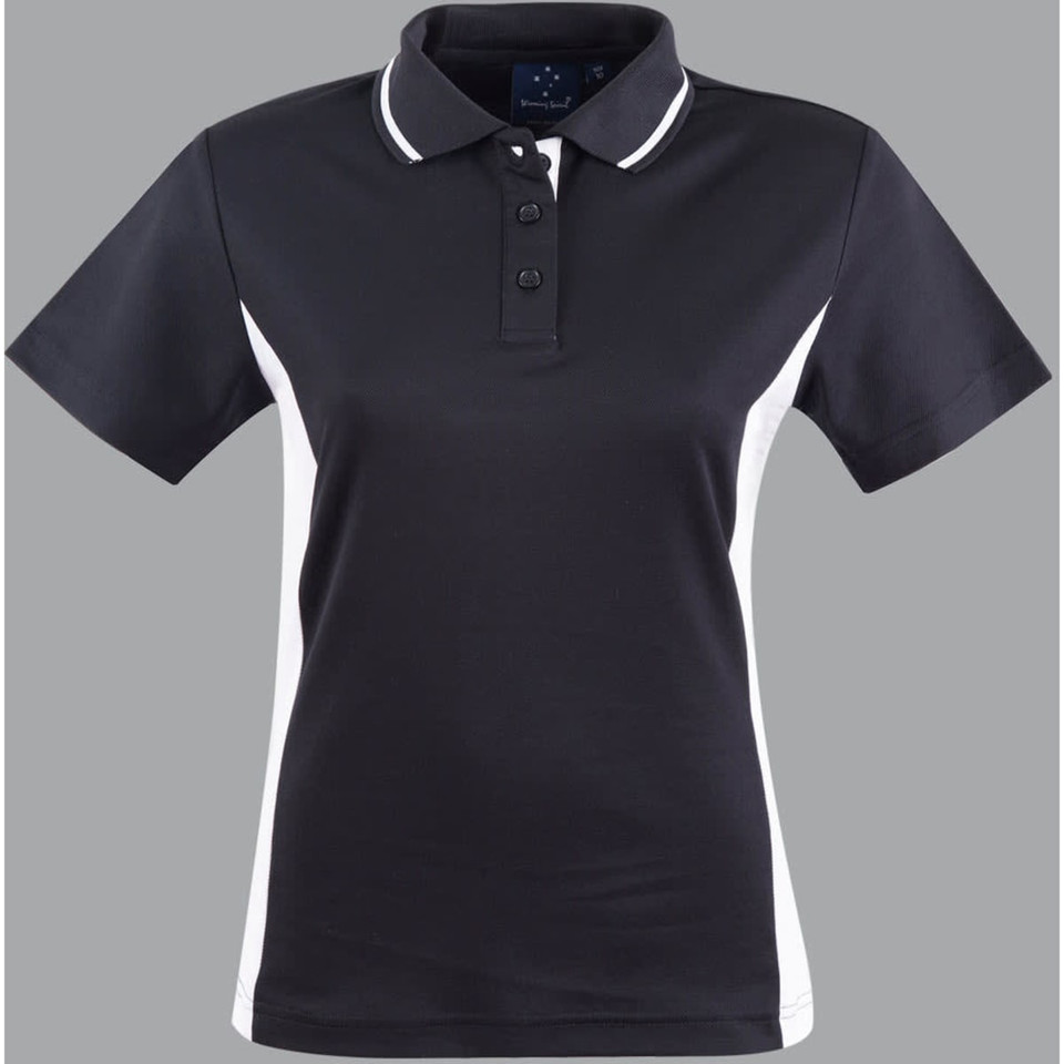 Ladies' TrueDry Contrast S/S Polo