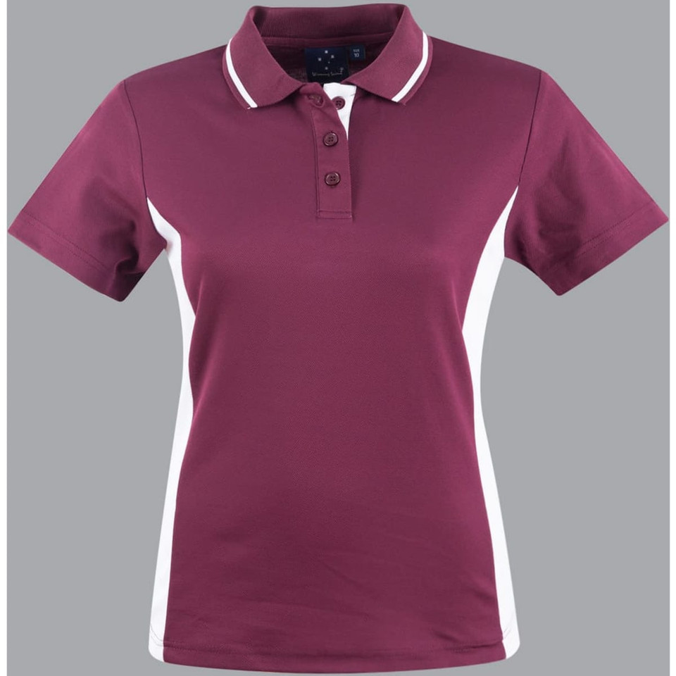 Ladies' TrueDry Contrast S/S Polo