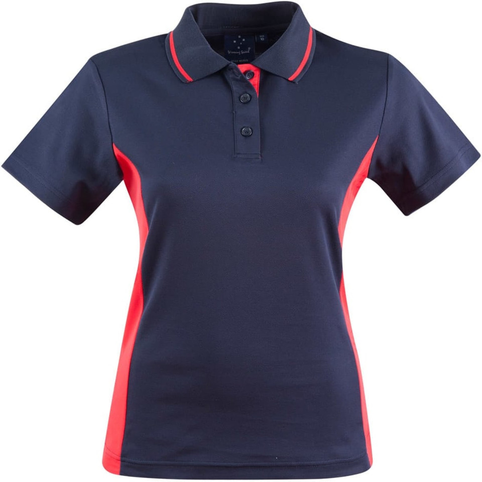 Ladies' TrueDry Contrast S/S Polo
