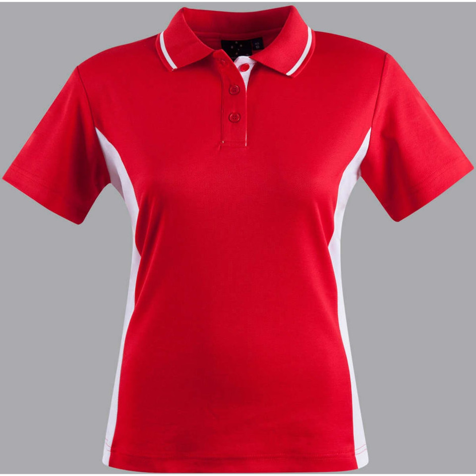 Ladies' TrueDry Contrast S/S Polo