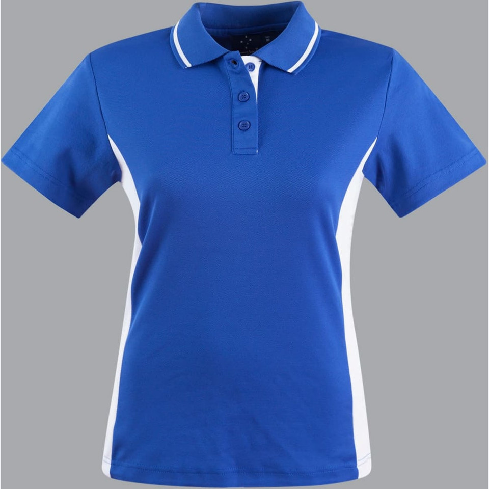Ladies' TrueDry Contrast S/S Polo