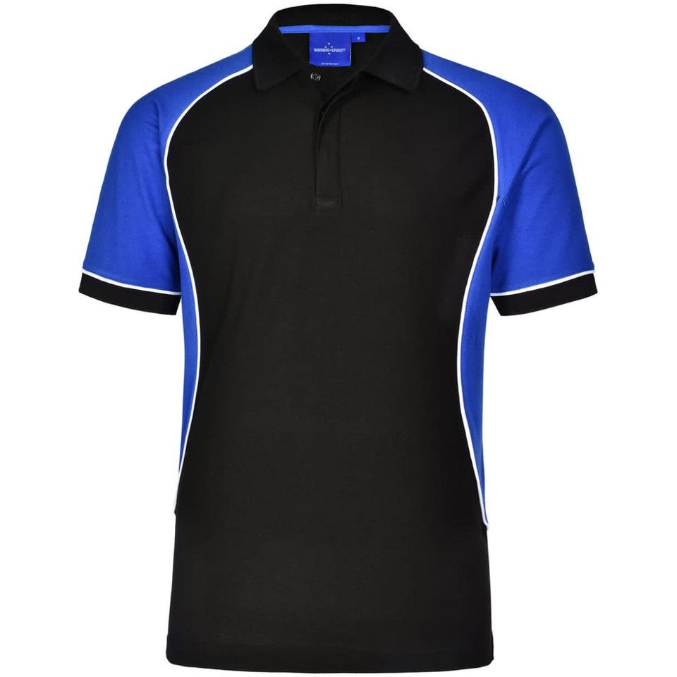 Kids' TrueDry Tri-colour S/S Pique Polo