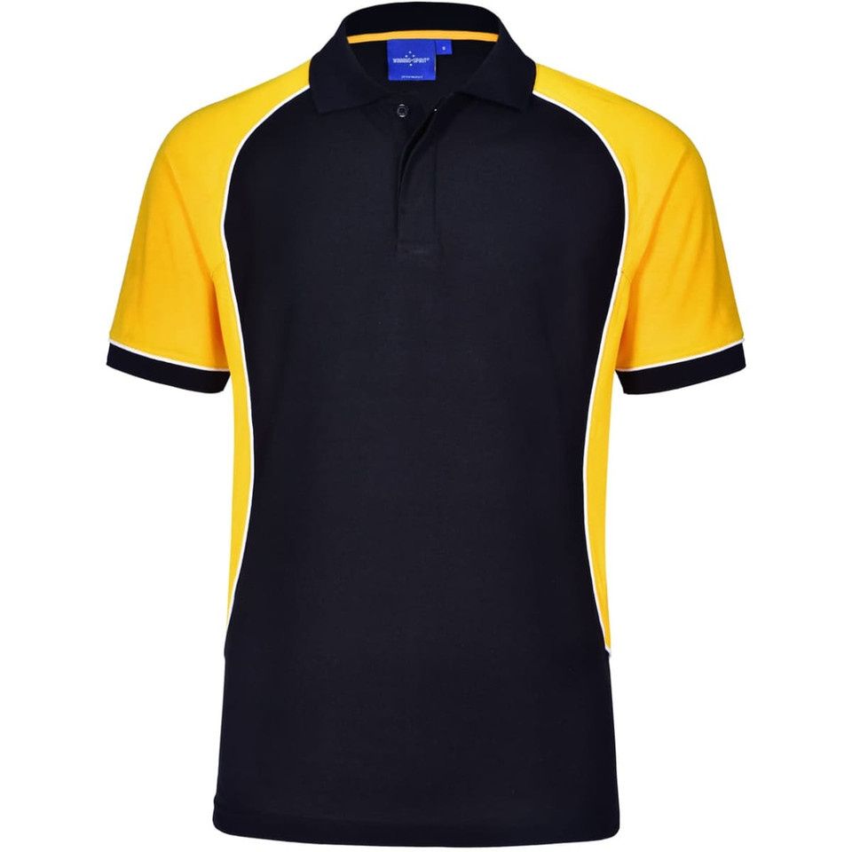 Kids' TrueDry Tri-colour S/S Pique Polo