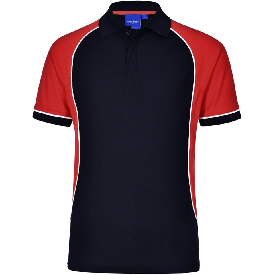 Kids' TrueDry Tri-colour S/S Pique Polo