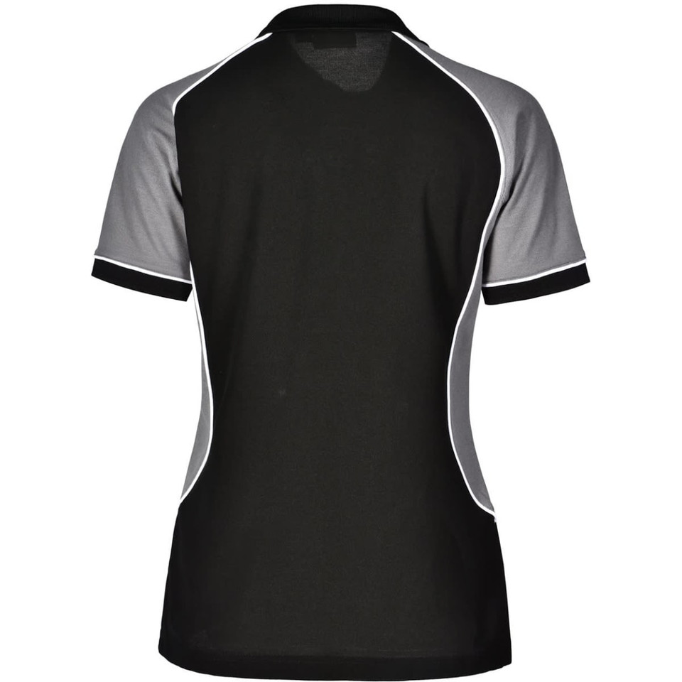 Ladies' TrueDry Tri-colour S/S Pique Polo